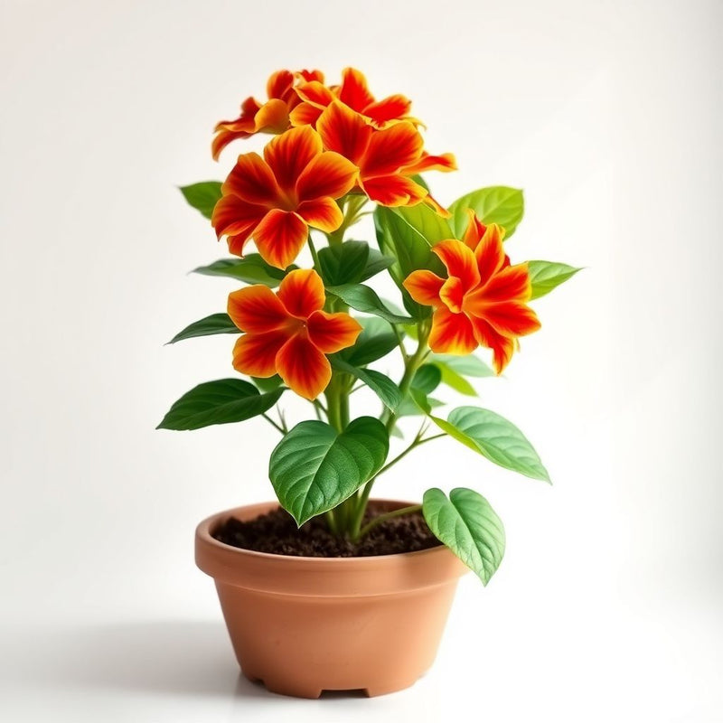 Yellow Red Danova Copper Flower seeds for Planting - Premium Quality, Heirloom & GMO Free Seeds for Home Garden