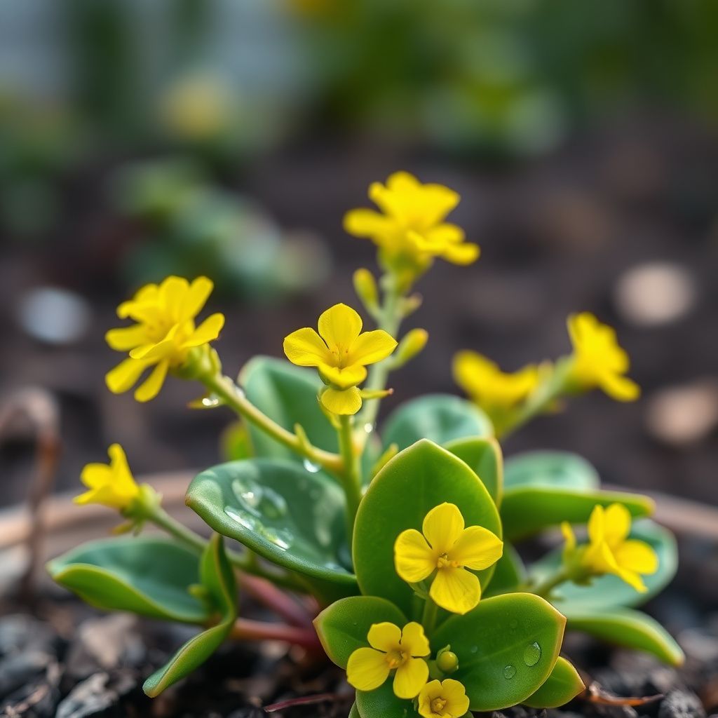 Yellow Kalanchoe Flower seeds for Planting Seasonal Bloomer Heirloom & GMO Free Seeds for Home Garden 
 
 Sale