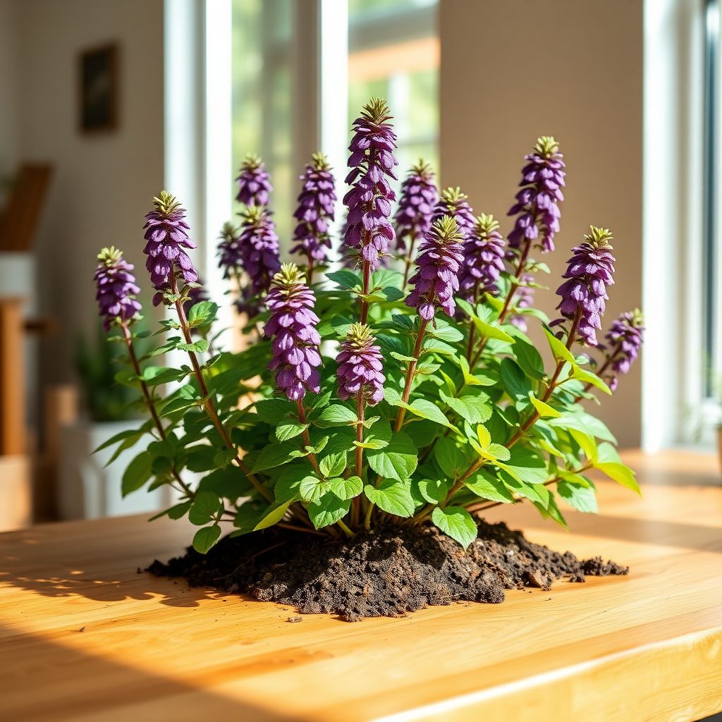 Ajuga Reptans Flower seeds for Planting - Long Bloom Season, Heirloom & GMO Free Seeds for Home Garden