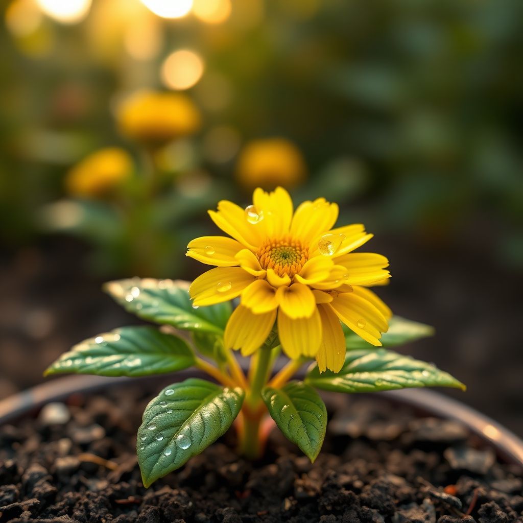 Yellow Perennial Bonsai Flower seeds for Planting - Wildflower Mix, Heirloom & GMO Free Seeds for Home Garden
