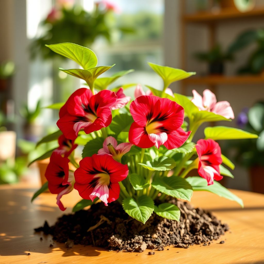 Mixed Colour Gloxinia Sinningia Flower Seeds for Planting Bright Blooms Heirloom & GMO Free Seeds for Home Garden
 
 Sale