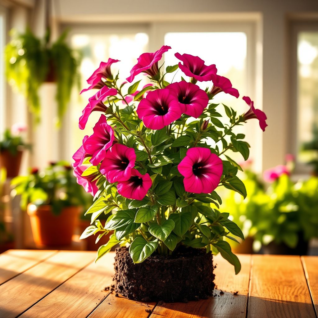 Multi-Flowered Double-Petal Petunia Seeds for Planting - Garden Blooms