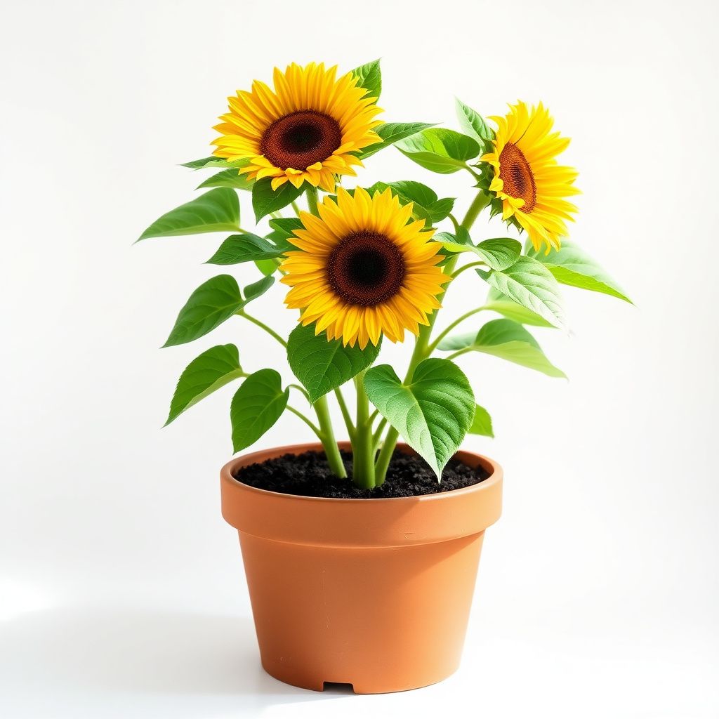 Heirloom Sunflower "Zwerg Sunspot" Seeds for Compact, Bright Blooms