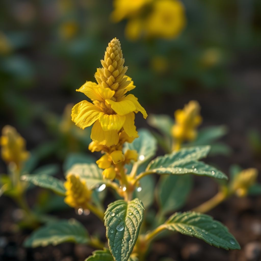 Jerusalem Sage Yellow Flower seeds for Planting - Drought Tolerant, Heirloom & GMO Free Seeds for Home Garden