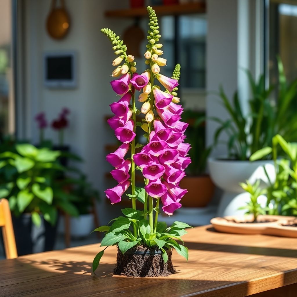 Digitalis Foxglove Flower Mix Seeds for Beautiful Foxglove Blooms