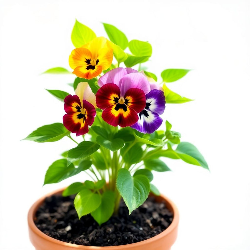 Pansy Flower Seeds for Planting - Mixed Colors for Vibrant Gardens