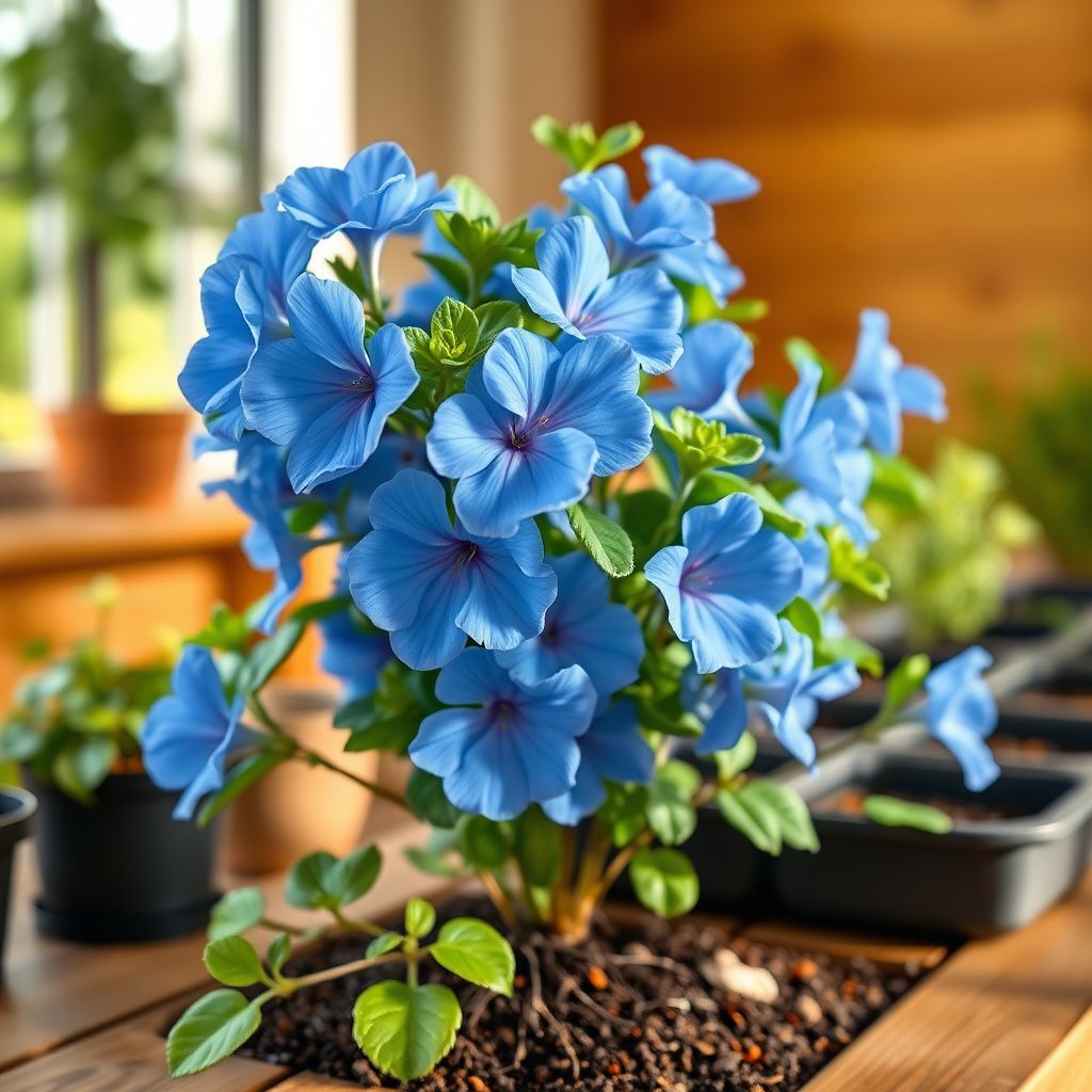 Blue Viscaria Flower seeds for Planting - Fragrant Blossoms, Heirloom & GMO Free Seeds for Home Garden