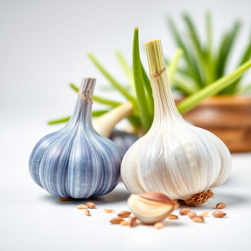 Blue Garlic Seeds for Planting  Premium Vegetable Planting Seeds.