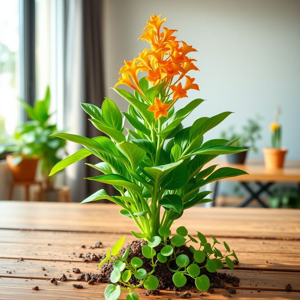 Ascocentrum Ampullaceum Orange Flower Seeds  Easy Planting