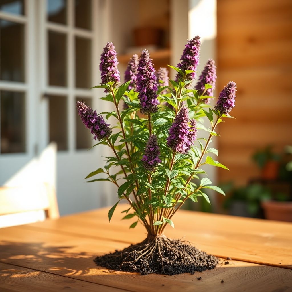 Agastache Rugosa Flower seeds for Planting - Compact Growth, Heirloom & GMO Free Seeds for Home Garden