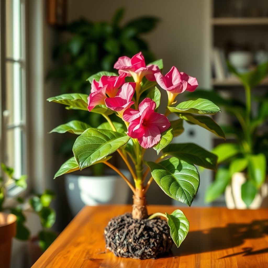 Adenium Flower seeds for Planting - Shade Tolerant, Heirloom & GMO Free Seeds for Home Garden
