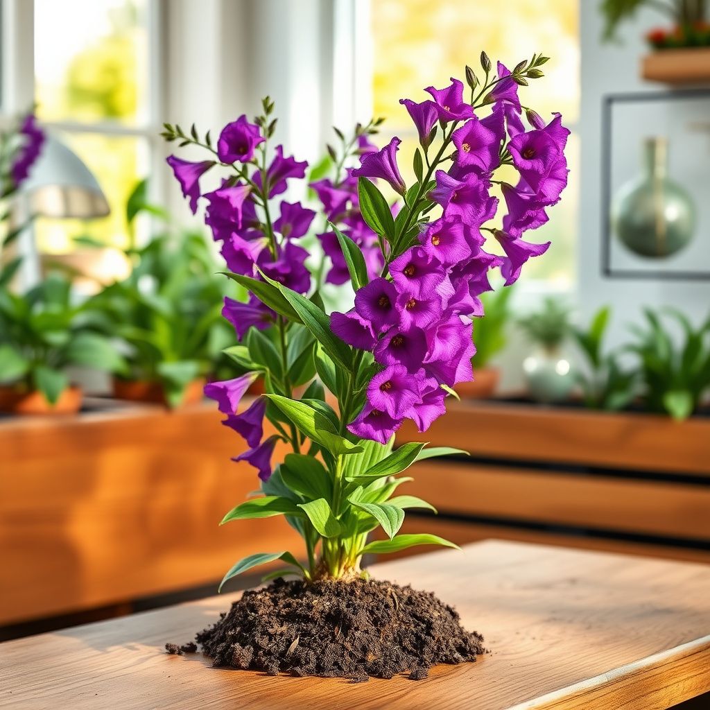 Purpur Stock Matthiola Abend oder Nacht Seeds for Fragrant, Purple Blooms