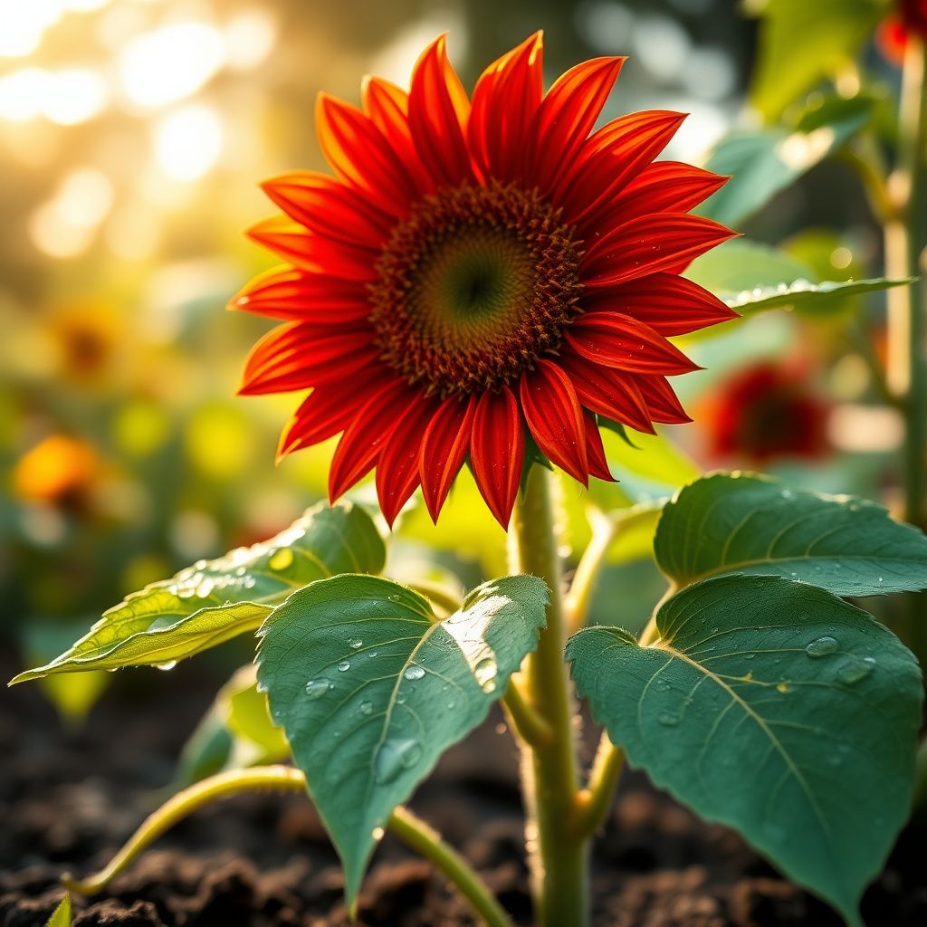 Moulin Rouge Sunflower Seeds for Planting