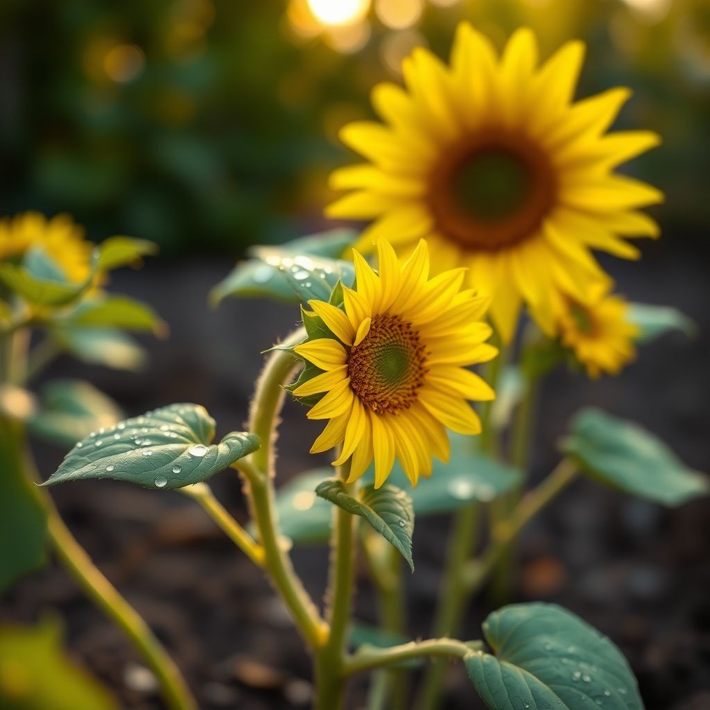 Yellow Teddy Sunflower Seeds - Easy Garden Planting