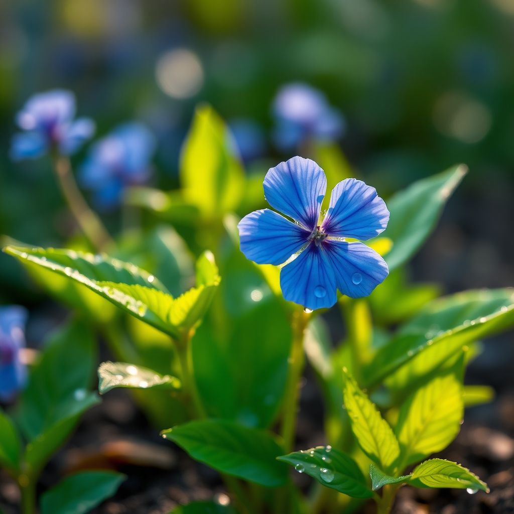 Blue Hankeanus Flower seeds for Planting - Wildflower Mix, Heirloom & GMO Free Seeds for Home Garden