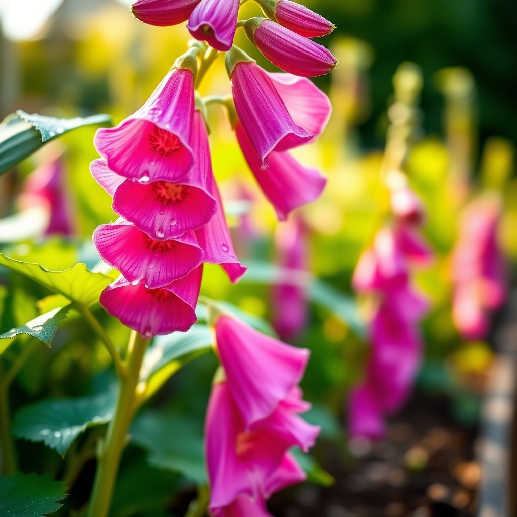 Pink Climbing Foxglove Flower Seeds for Planting - Stunning Biennial Blooms