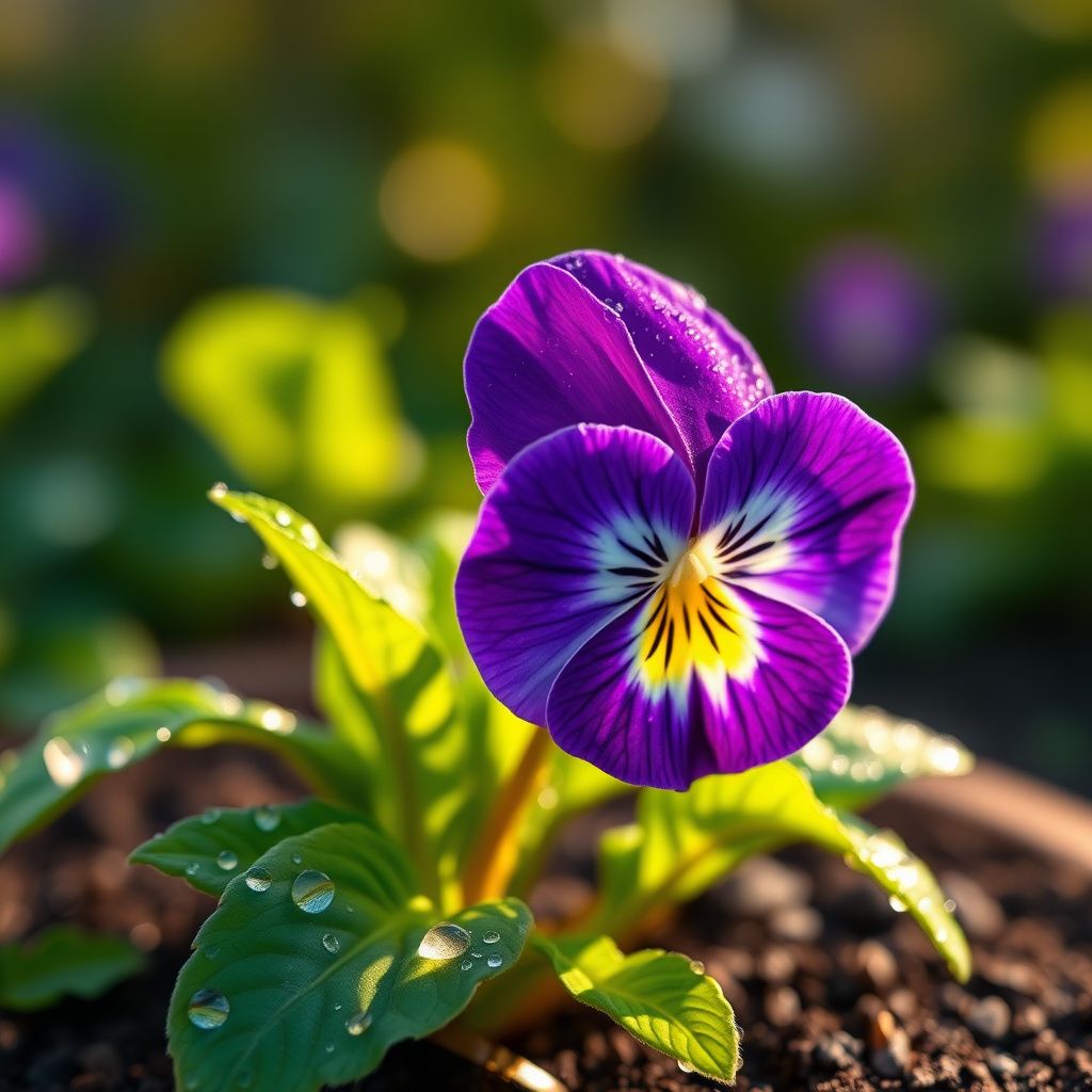 Viola Flower seeds for Planting, Perfect for Borders Heirloom & GMO Free Seeds for Home Garden