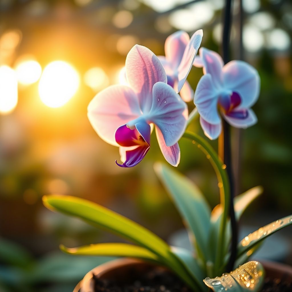 Blue Phalaenopsis Orchid Seeds for Exotic Flower Planting