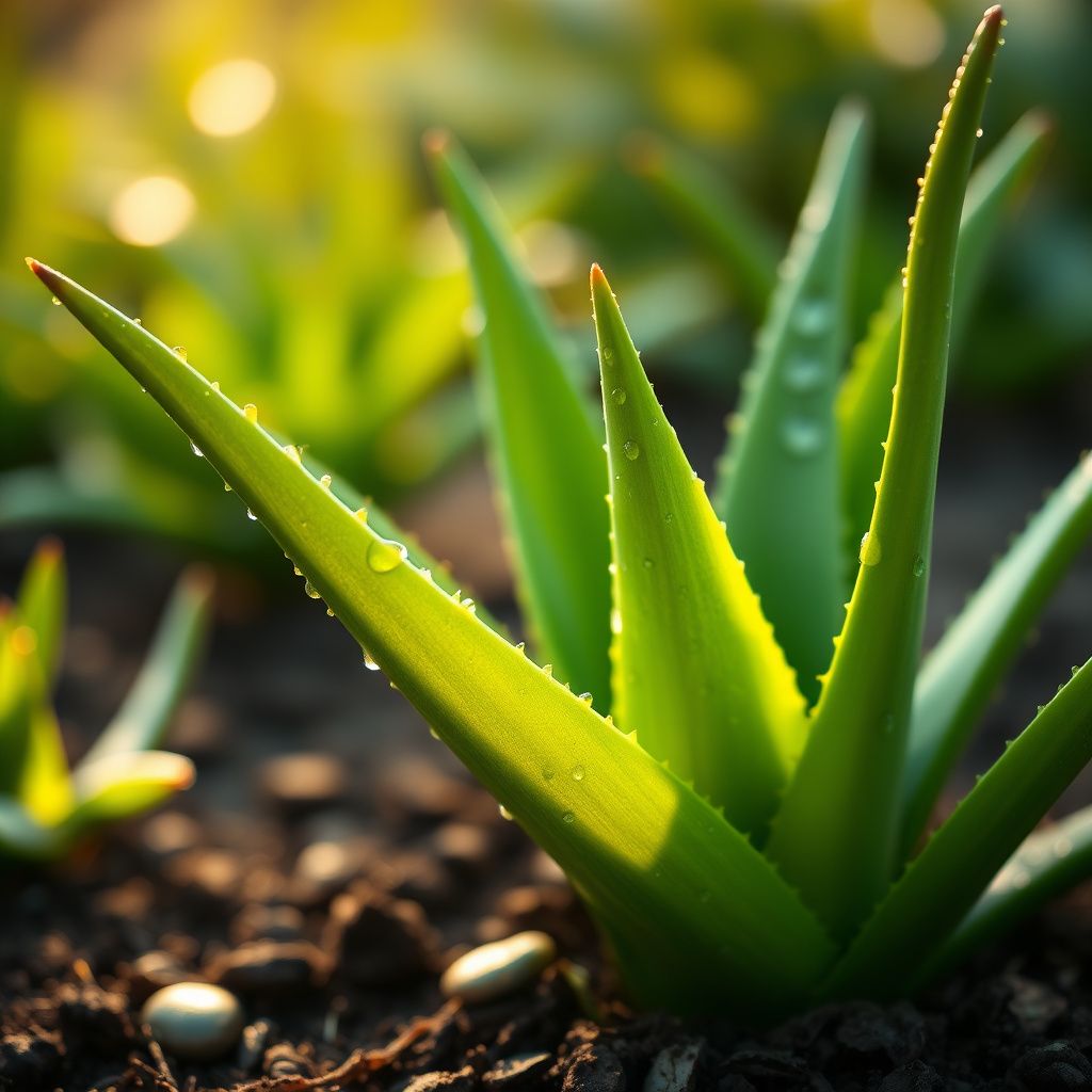 Green Aloe Vera for Planting Garden Favorite Heirloom & GMO Free Seeds for Home Garden 
 
 Sale