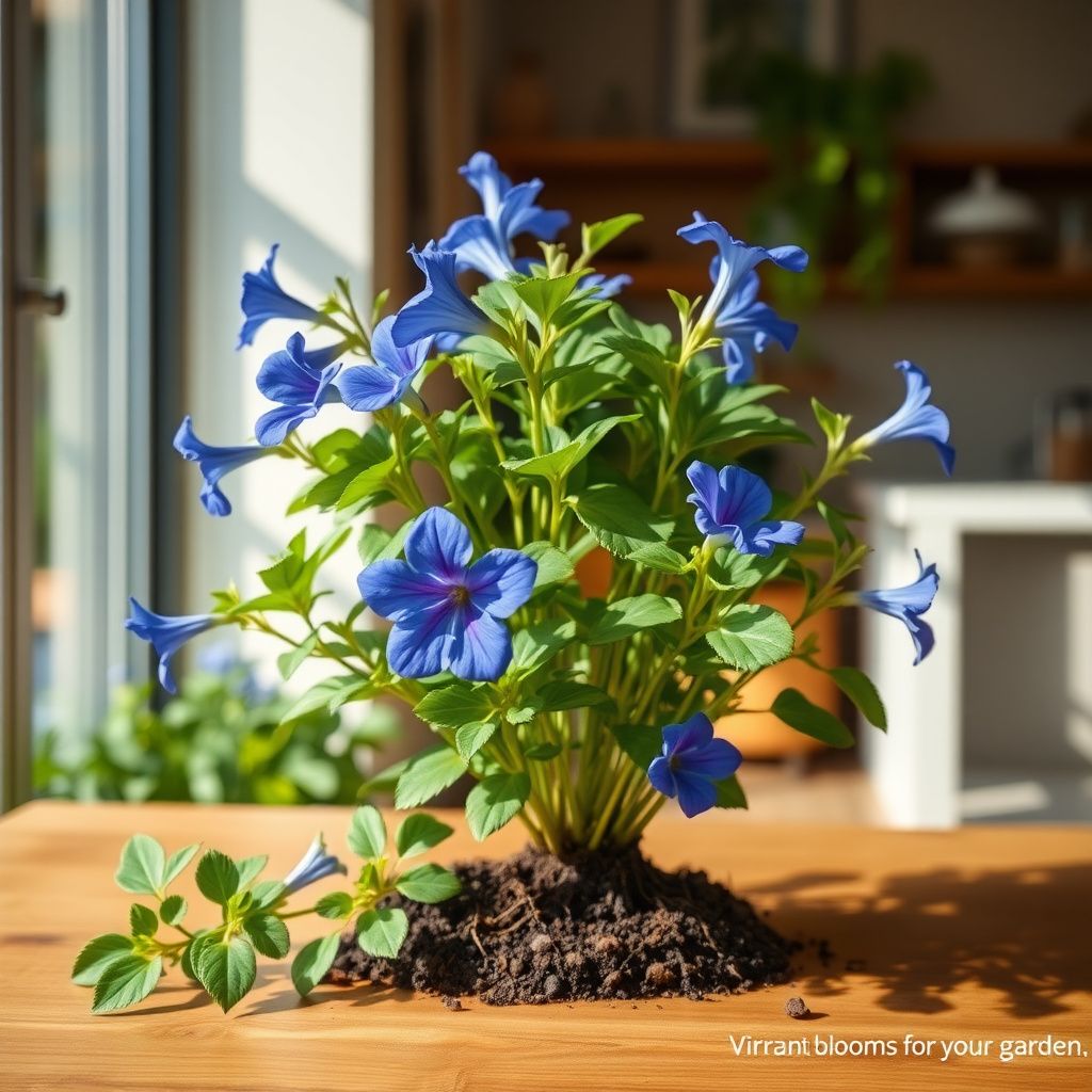 Blue Spectabilis Flower Seeds for Planting  Vibrant Blooms for Your Garden
