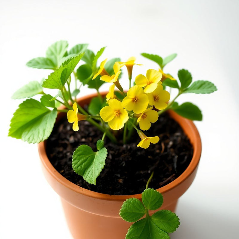 Yellow Pelargonium Flower seeds for Planting - Wildflower Mix, Heirloom & GMO Free Seeds for Home Garden