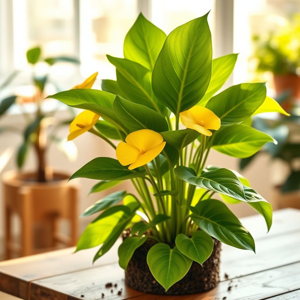 Anthurium Yellow Flower Seeds for Bright Spaces - Perfect for Planting