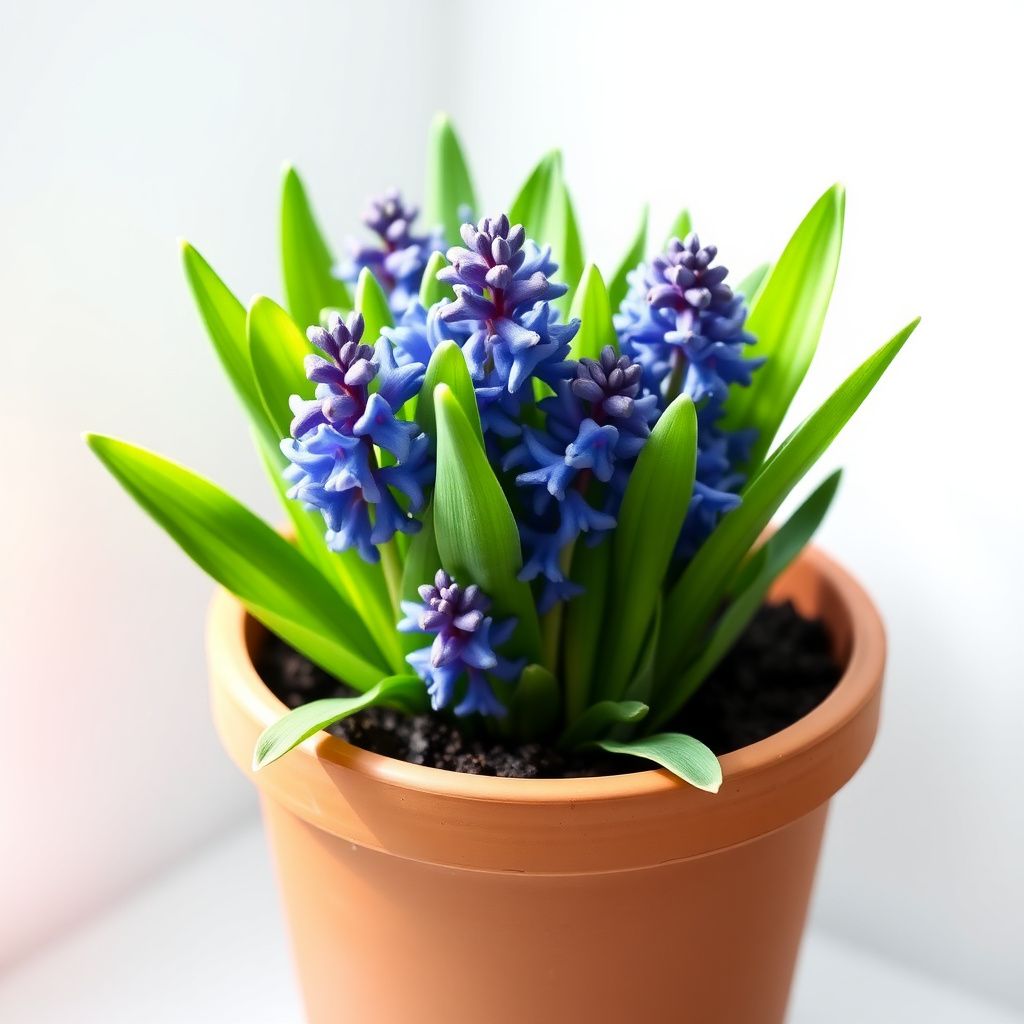 Deep Blue Hyacinthus Orientalis Flower seeds for Planting - Vibrant Colors, Heirloom & GMO Free Seeds for Home Garden