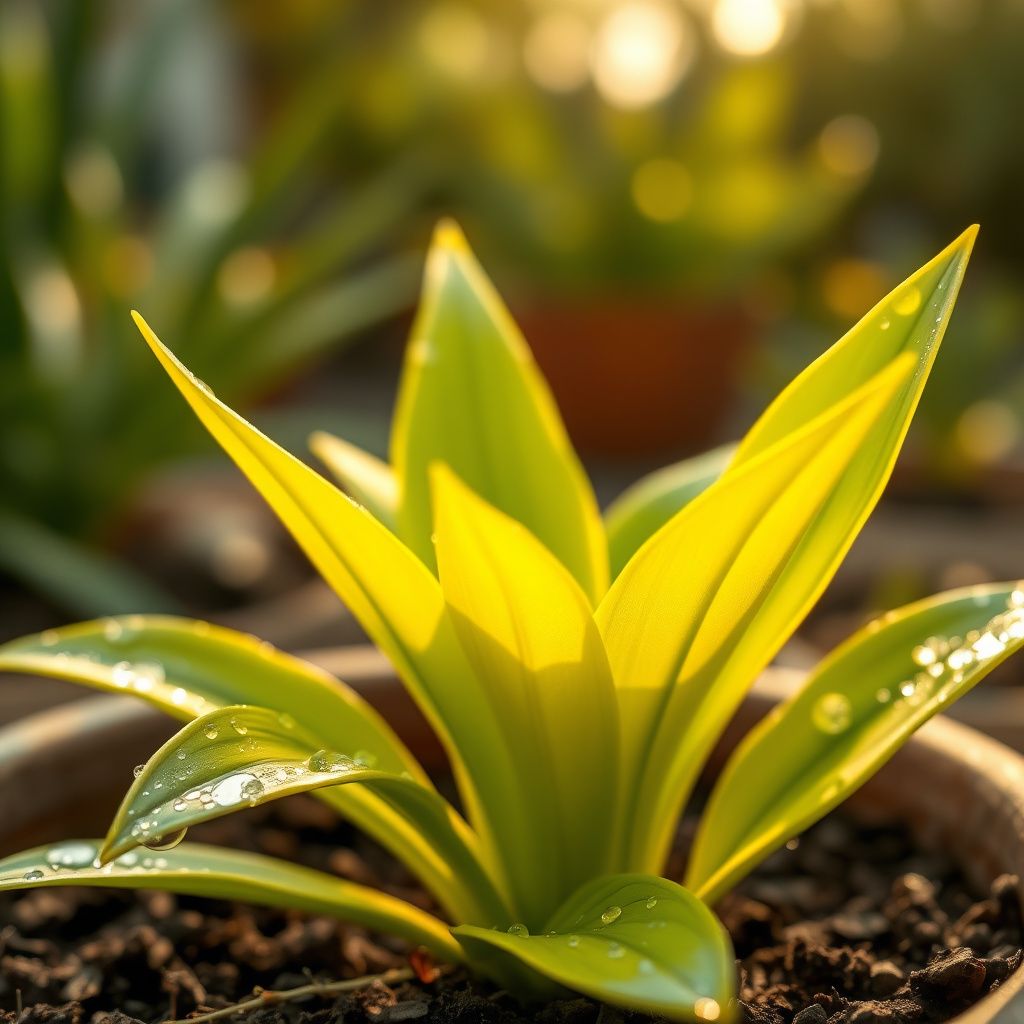 Yellow Leuchtenbergia Plant Planting Seeds