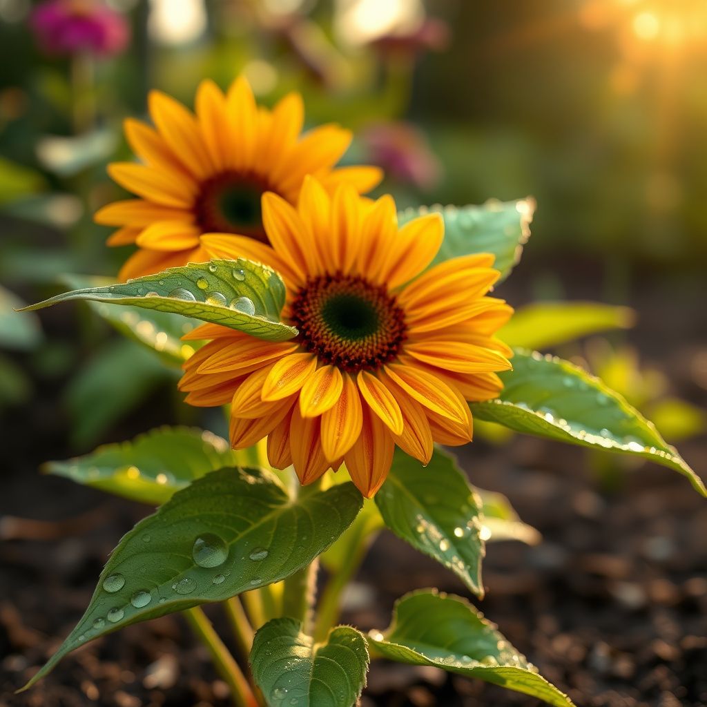 Mixed SunFlower seeds for Planting - Compact Growth, Heirloom & GMO Free Seeds for Home Garden