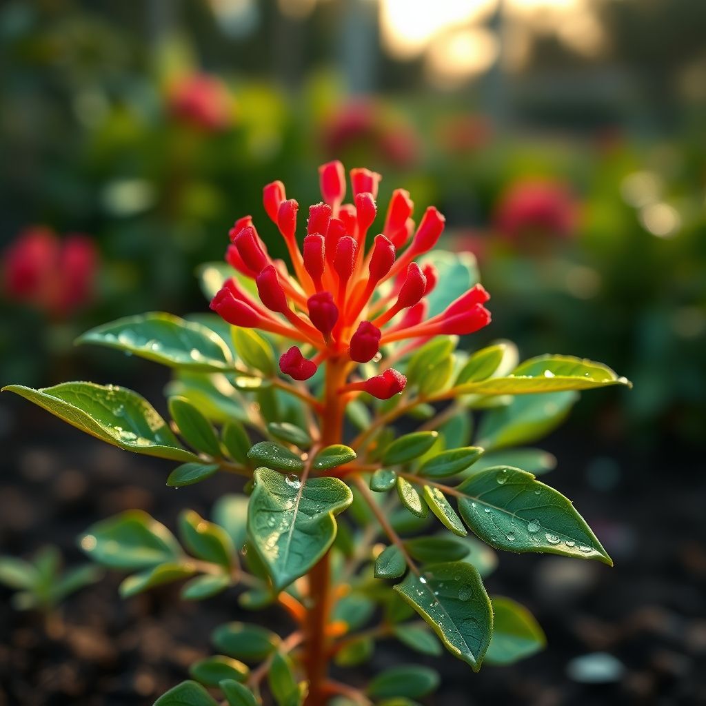 Acacia Perennial Flower Seeds - Plant Bold Red Blooms in Your Garden