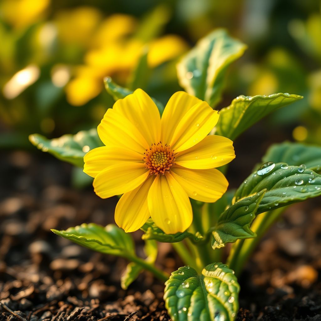 Yellow Rotundifolia Flower seeds for Planting - Cottage Garden Essential, Heirloom & GMO Free Seeds for Home Garden