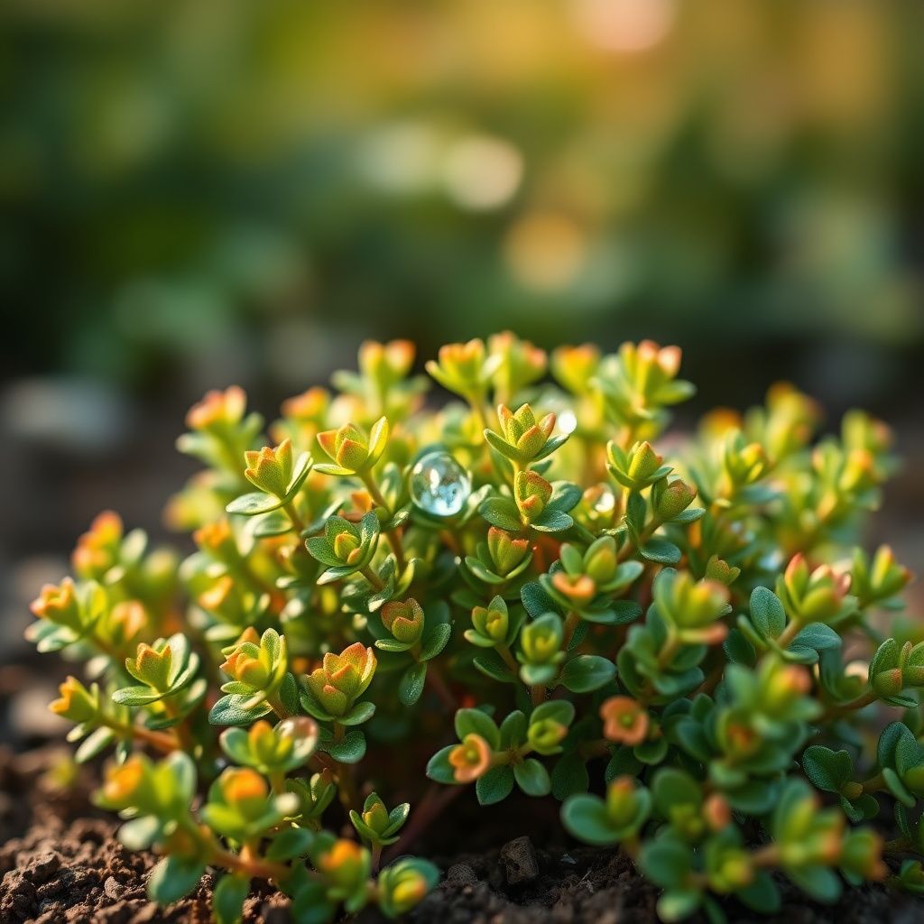 Thymus serpyllum Orange Creeping Thyme Seeds for Drought Tolerant Ground Cover Landscaping