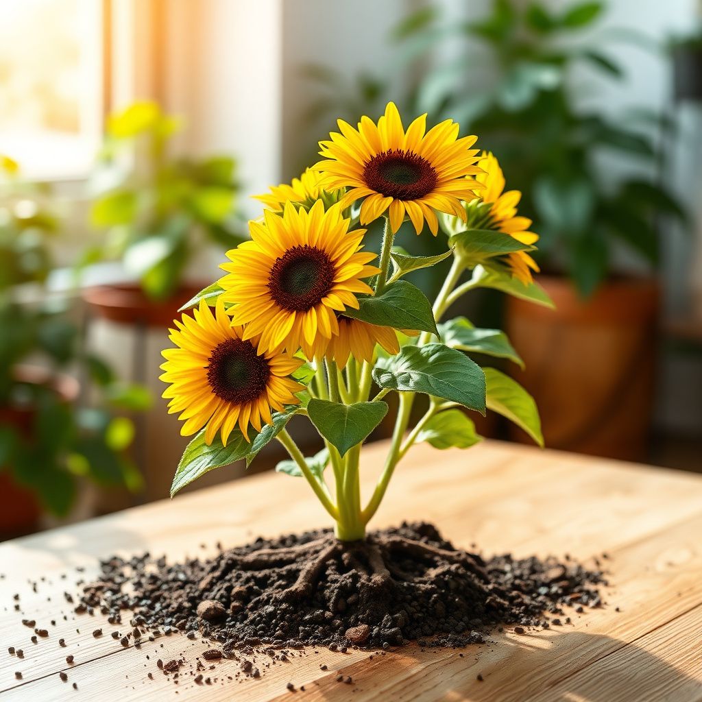 Dwarf Sunflower Seeds, Real Mini Helianthus Annus Seeds