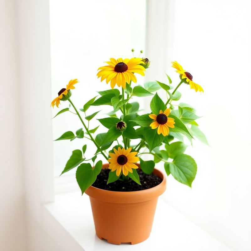 Black Eyed Susan Seeds for Vibrant, Yellow Flowers