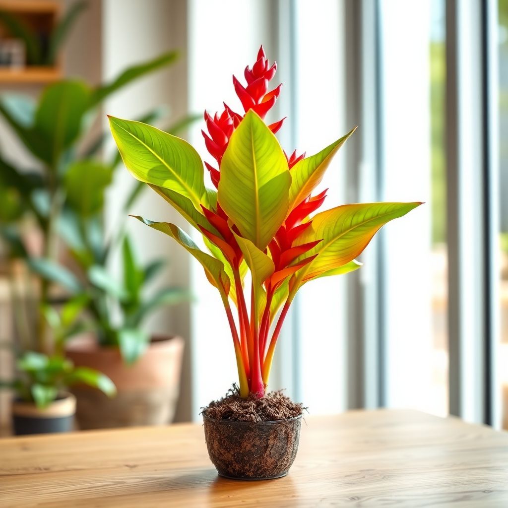 Red Green Torch Ginger Plant Seeds for Easy Planting