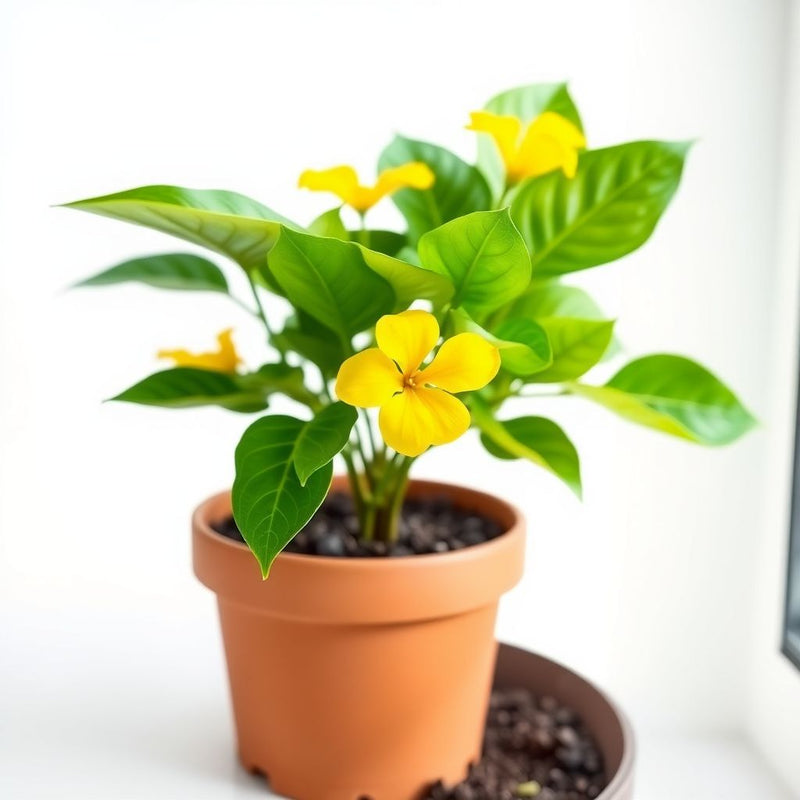 Yellow Thunbergia Flower Seeds for Easy Planting