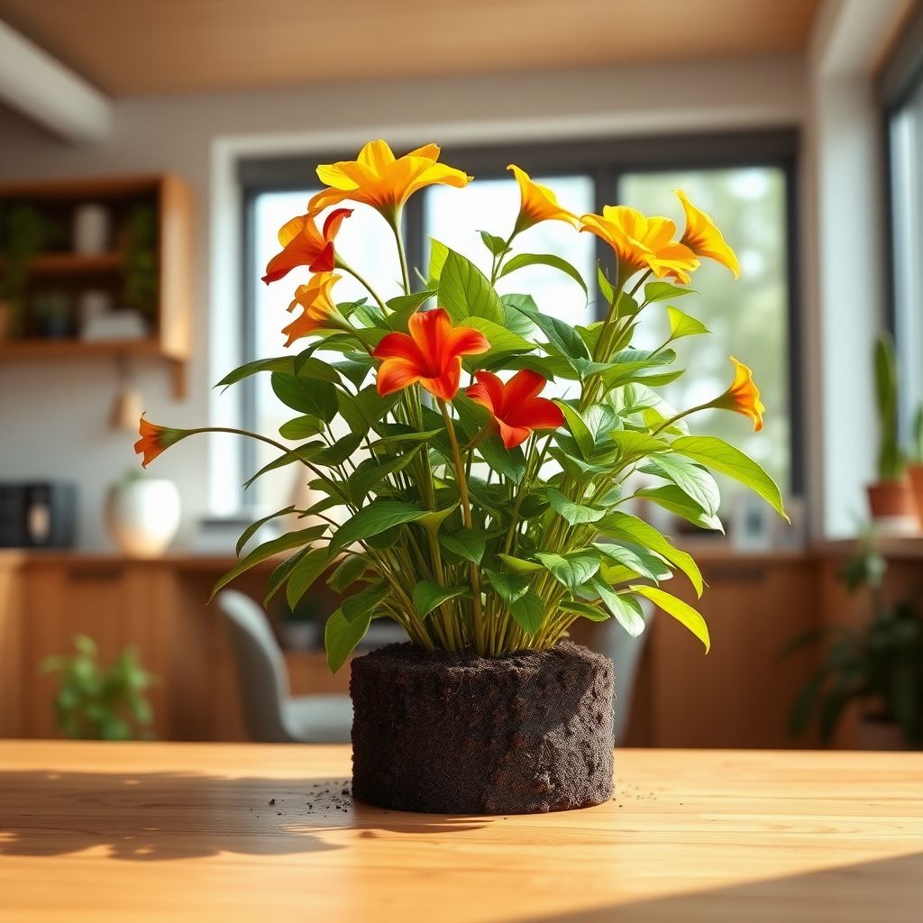Yellow Red Gloriosa Superba Flower Planting Seeds