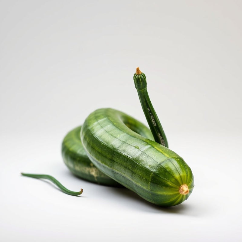 Serpentgourd Heirloom Snake Cucumber Vegetable Seeds for Unique Garden Varieties