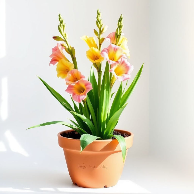 Yellow Pink Gladiolus Flower Seeds for Planting – Perfect for Borders Heirloom & NonGMO Seeds for Home Garden
 
 Sale