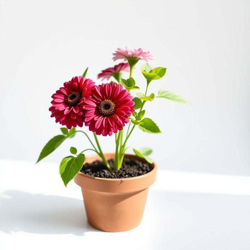 Zinnia Flower seeds for Planting - Perfect for Borders, Heirloom & GMO Free Seeds for Home Garden