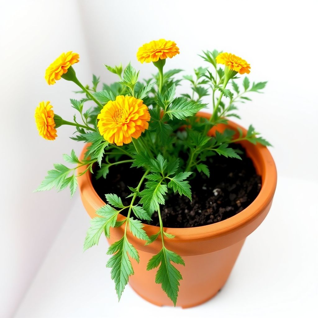 Marigold Flower seeds for Planting Drought Tolerant Heirloom & GMO Free Seeds for Home Garden