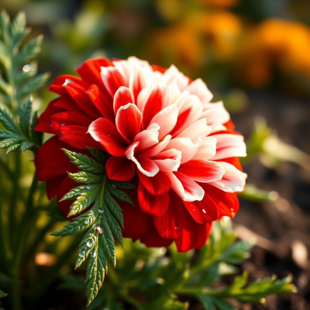 Red White Marigold Flower Seeds for Planting Garden Favorite Heirloom & GMO Free Seeds for Home Garden
 
 Sale
