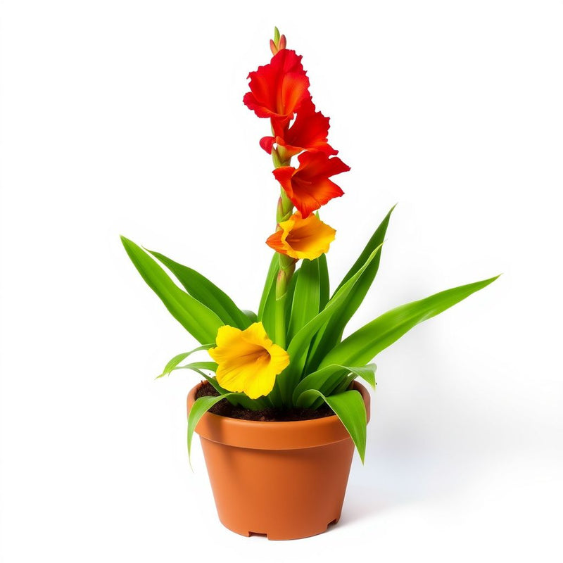 Yellow Red Gladiolus Flower Seeds Flower seeds for Planting Long Bloom Season Heirloom & GMO Free Seeds for Home Garden