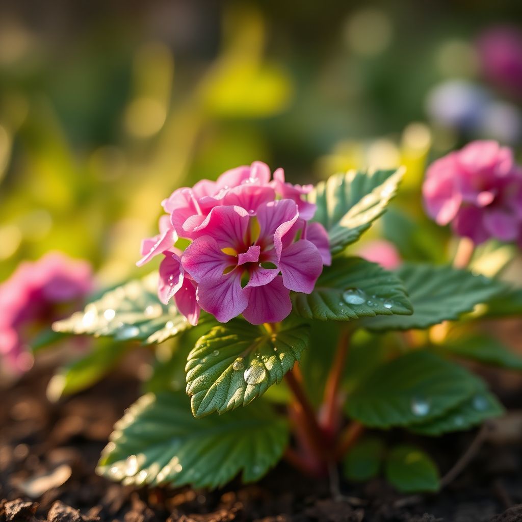Rose Ageratum Seeds for Soft, Pink Floral Displays