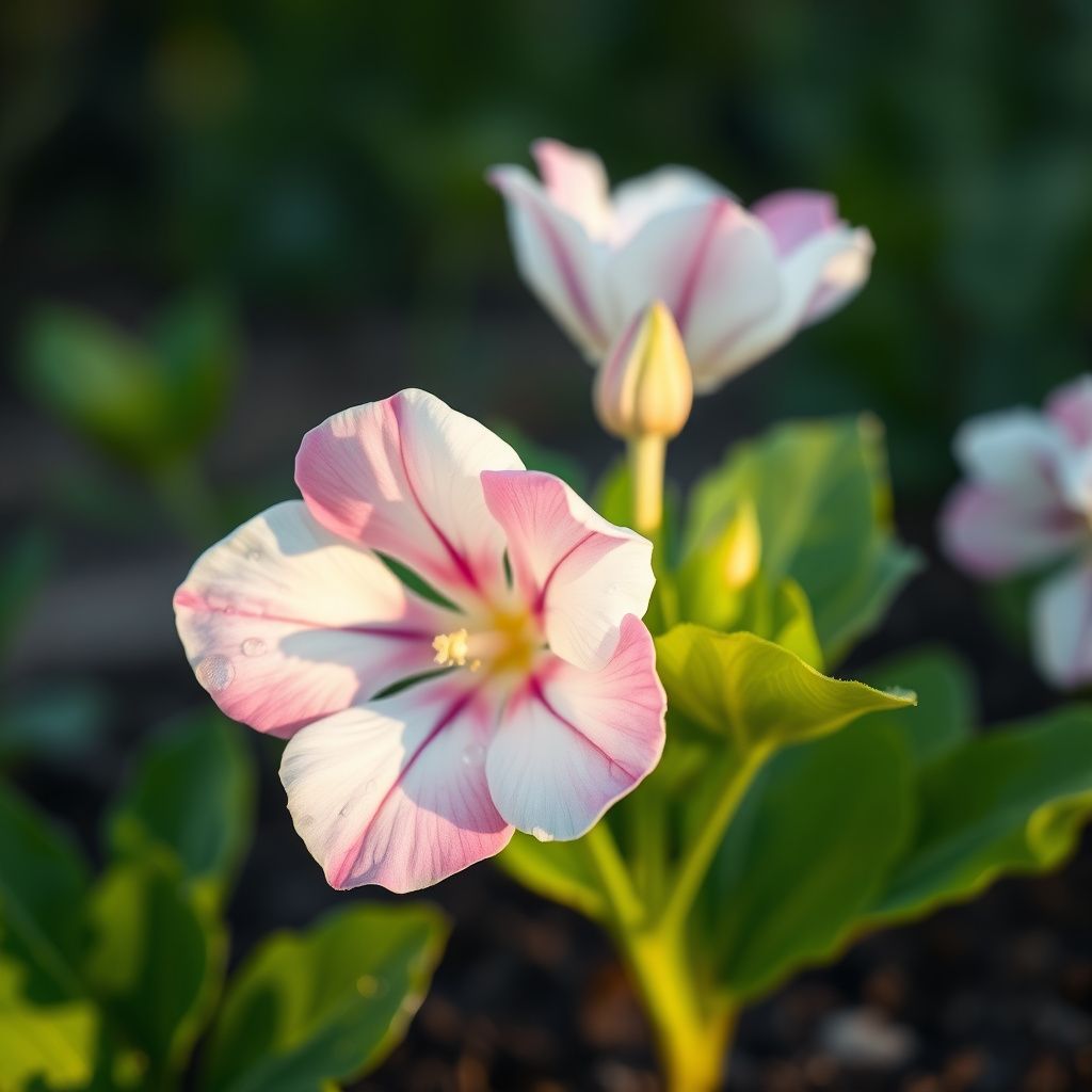 Eustoma Flower Seeds for Planting - Elegant White and Pink Blooms for Your Garden