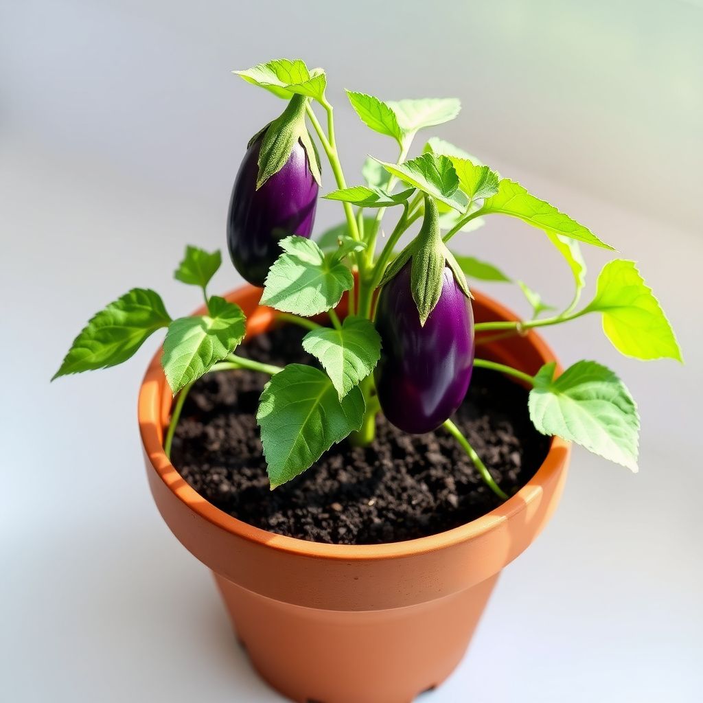 Lavender Eggplant Flower seeds for Planting - Long Bloom Season, Heirloom & GMO Free Seeds for Home Garden