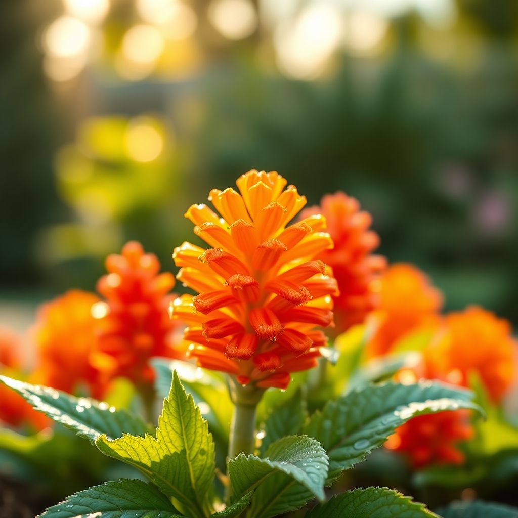 Celosia Fresh Look Orange Seeds for Planting flower bed garden