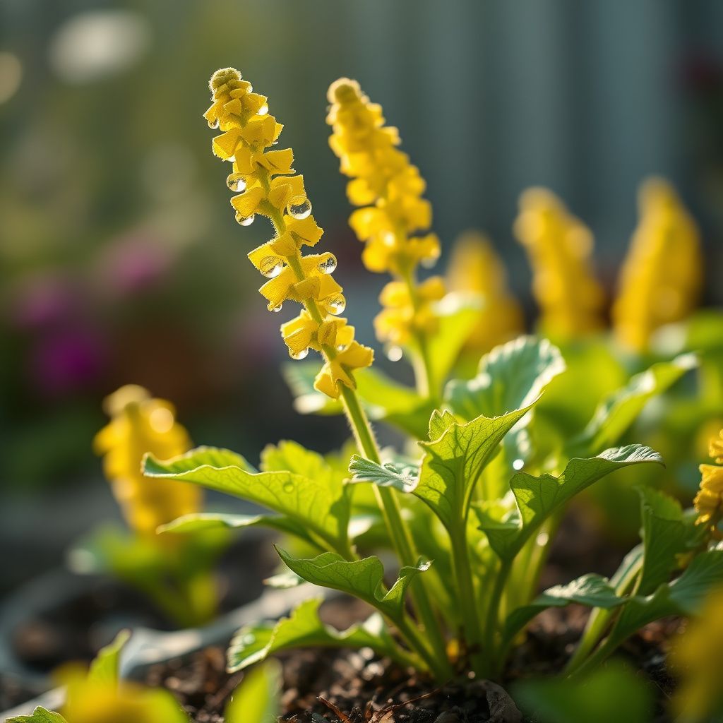 Yellow Woolly Mullein Plant Seeds Planting
