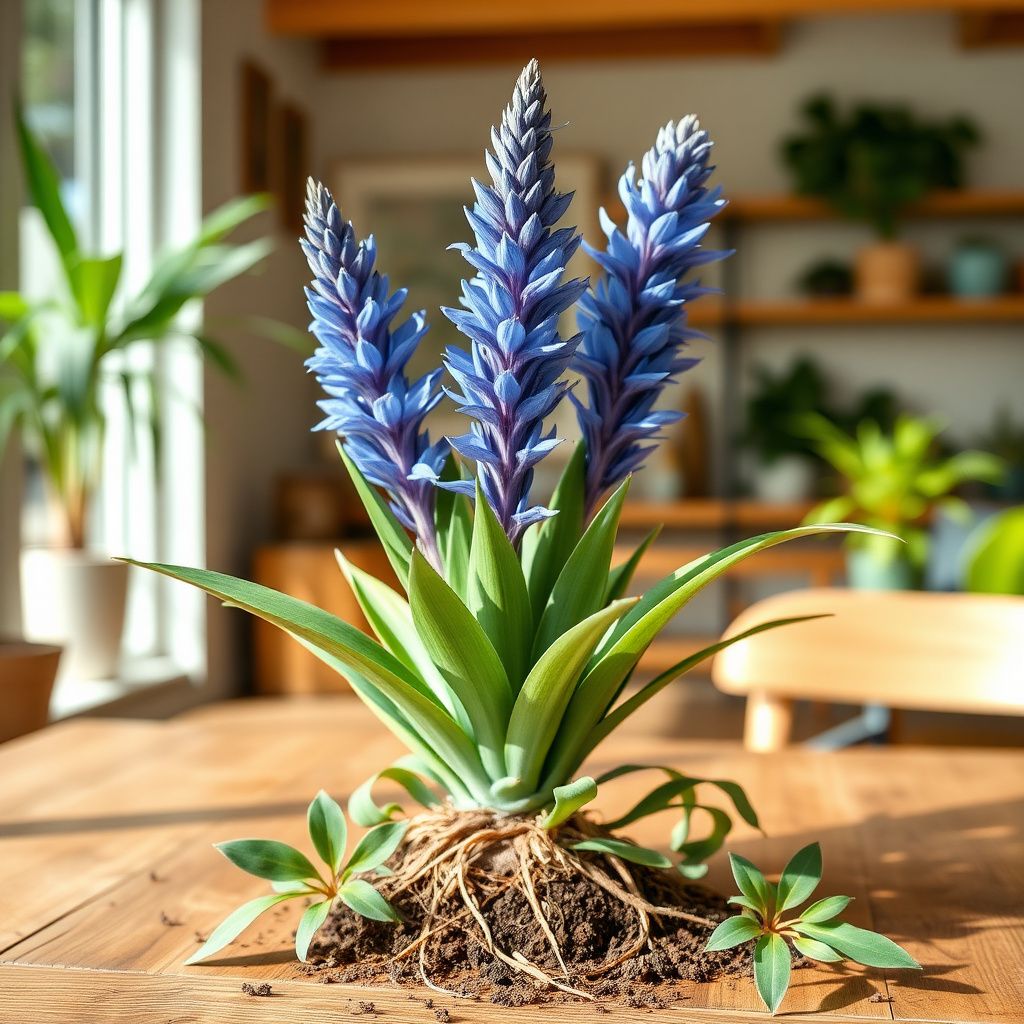 Blue Puya Venusta Flower seeds for Planting - Pollinator Friendly, Heirloom & GMO Free Seeds for Home Garden