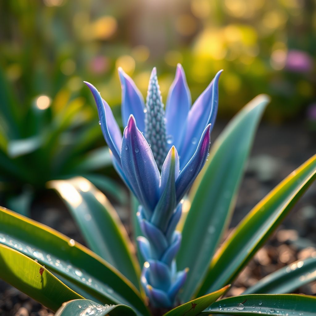 Blue Puya Alpestris Flower seeds for Planting - Low Maintenance, Heirloom & GMO Free Seeds for Home Garden